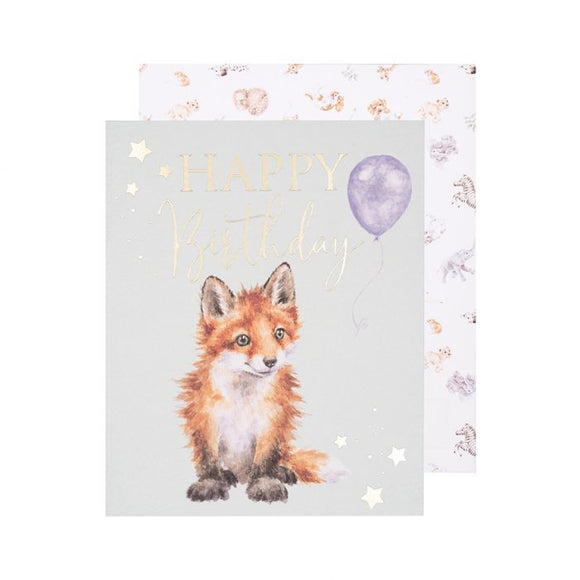 Birthday Card Fox