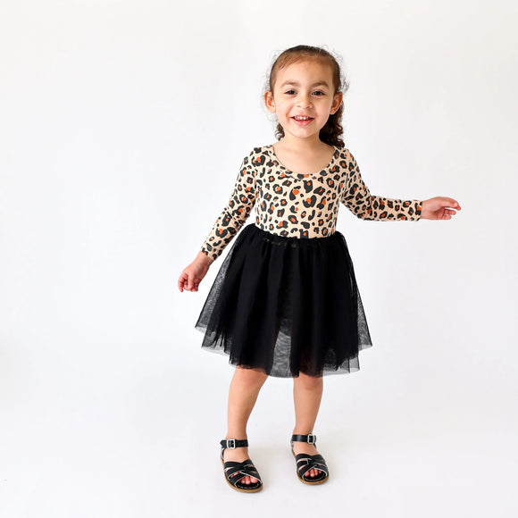 Lola & Taylor L/S Parker Dress Leopard