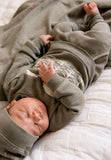 L'oved Baby Printed Fleece Sweatshirt & Jogger Set Hunter Tree Infant