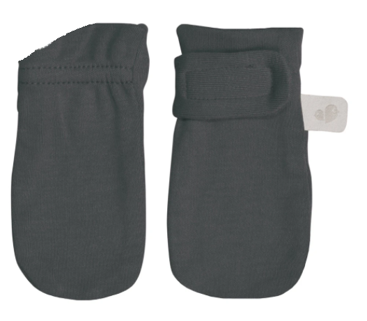 Perlimpinpin Bamboo Scratch Mitts Charcoal