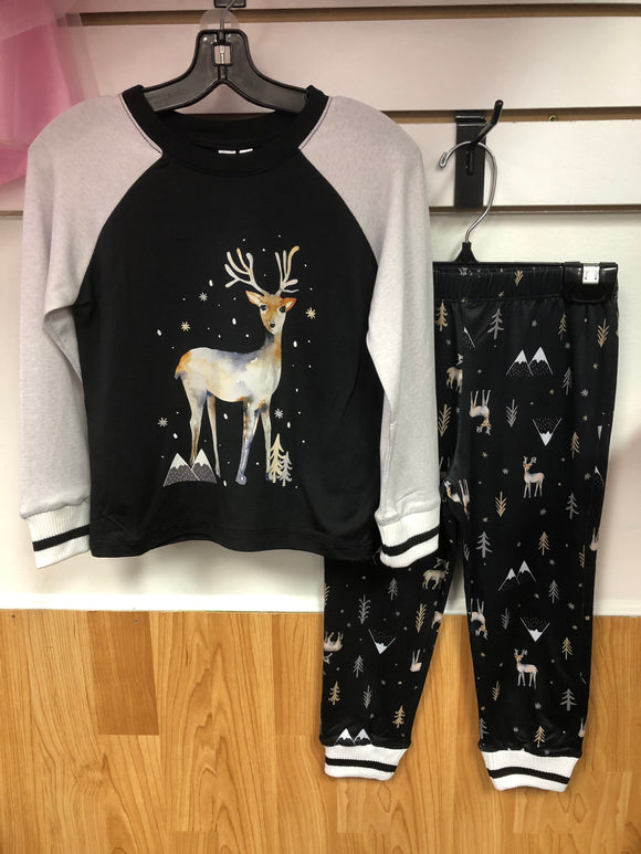 Mandarin & Co 2pc Pajamas Reindeer