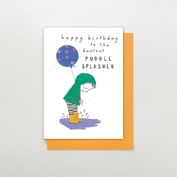 Birthday Card Puddle Splasher