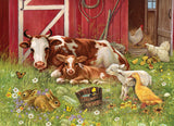 Cobble Hill 350pc Family Puzzle 54630 Barnyard Babies