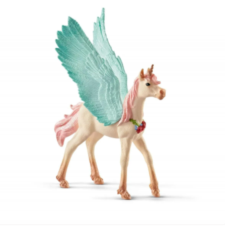 Schleich 70575 Decorated Unicorn Pegasus Foal
