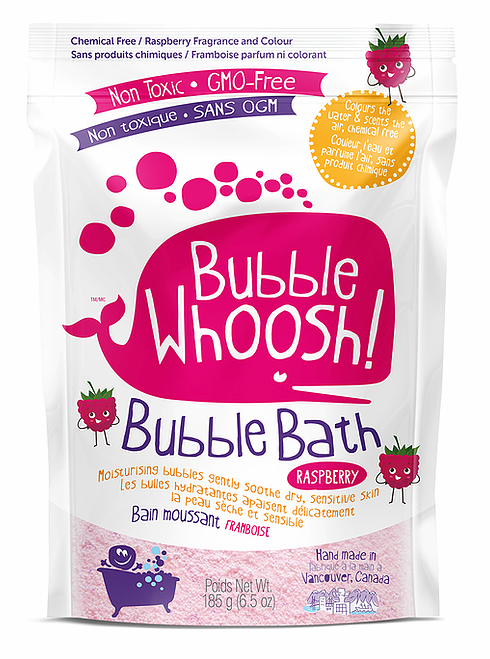 LOOT Bubble Whoosh Bubble Bath RASPBERRY
